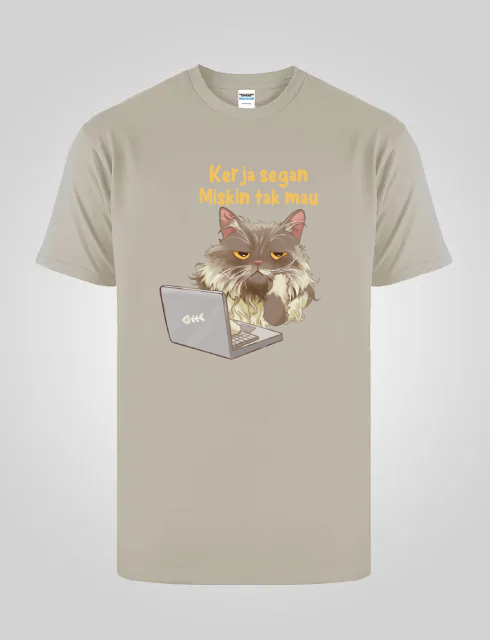 [TS-01] T-Shirt Unisex Katun Premium